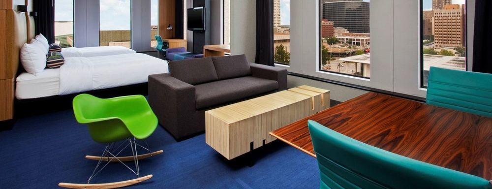 Aloft Tulsa Downtown Exterior foto
