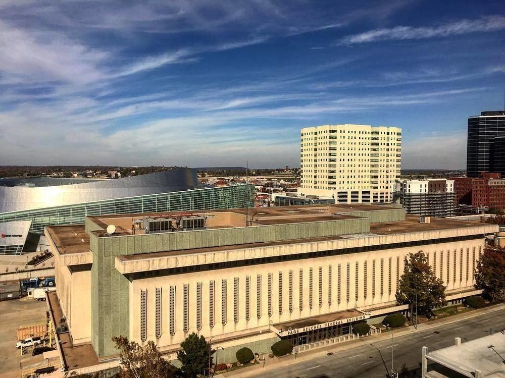 Aloft Tulsa Downtown Exterior foto